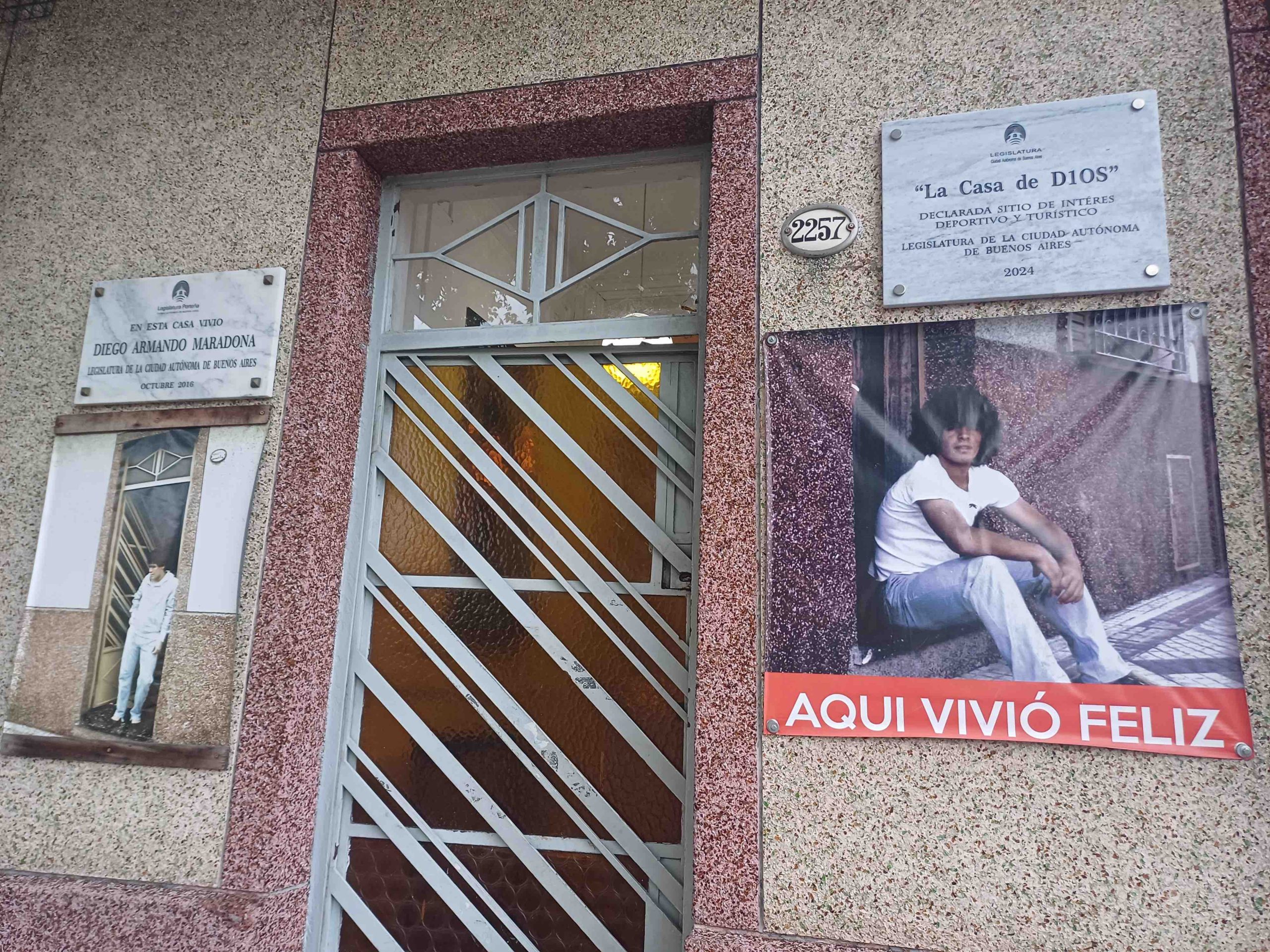 La casa donde Maradona fue el ‘Pelusa’ de La Paternal